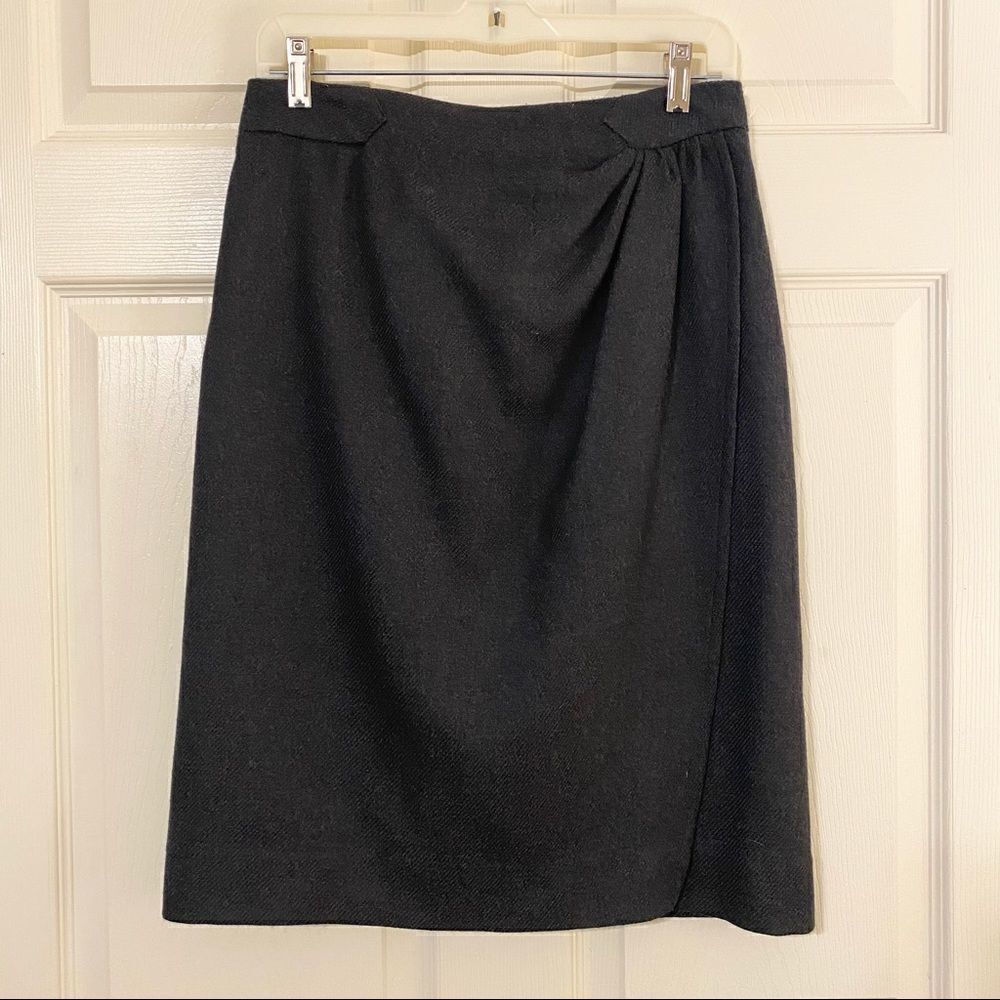 Vintage Carlisle wool gray skirt